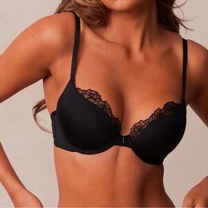 Lounge Anti Gravity Black Push-up Bra sz 34B